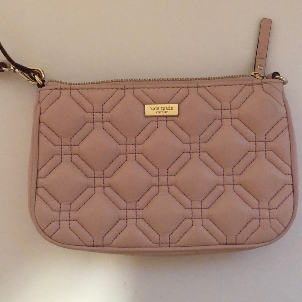 Kate Spade light pink wristlet!